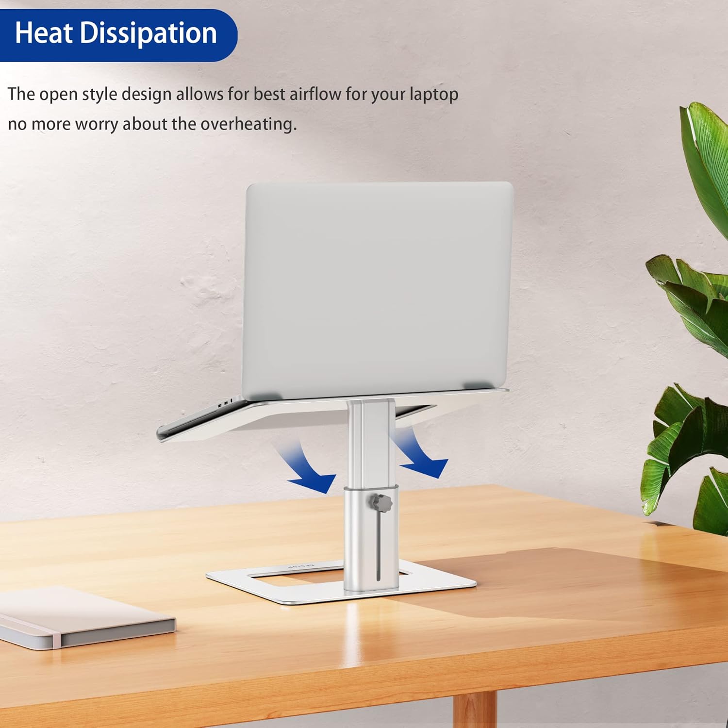 Laptop stand promoting heat dissipation