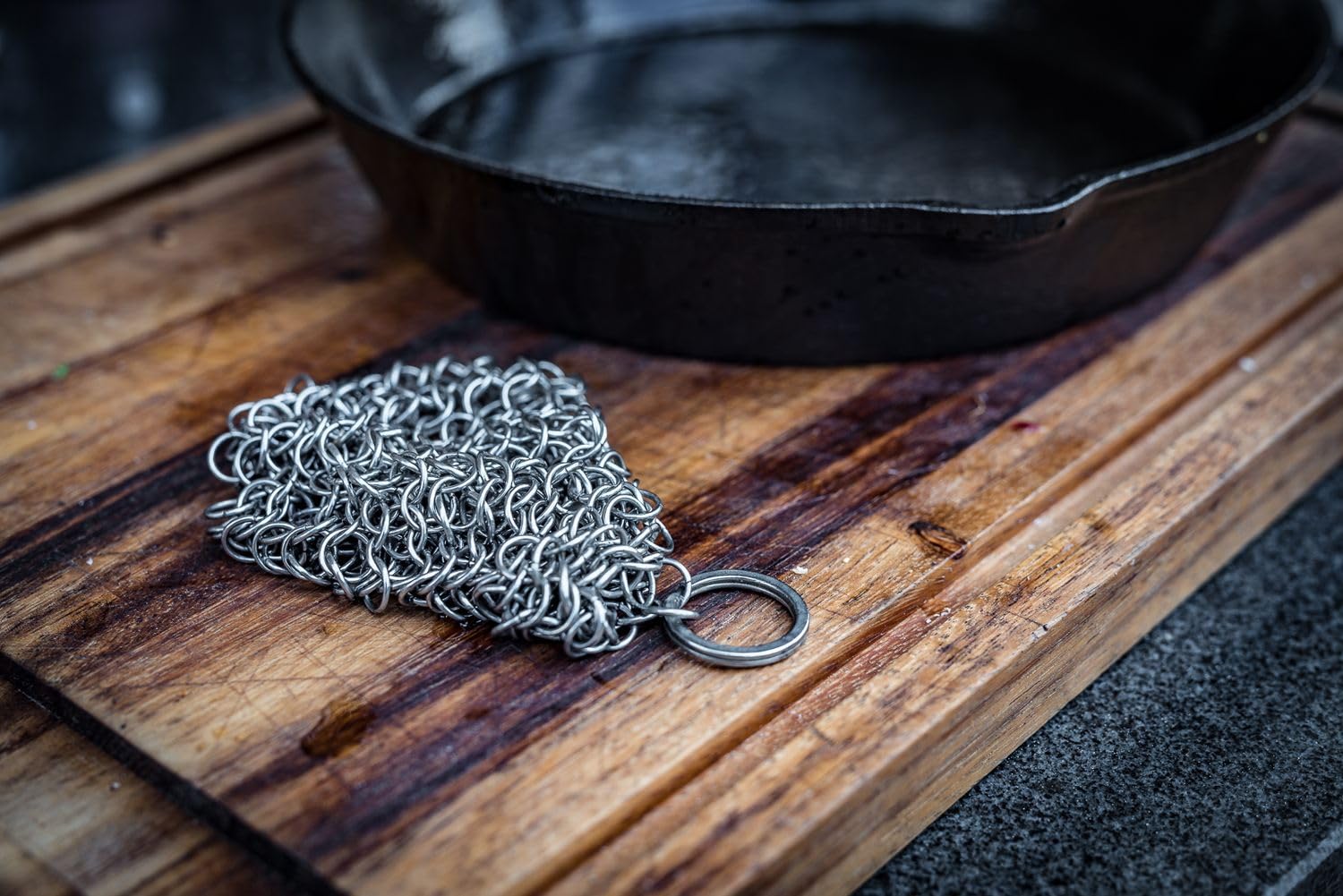 Grillfürst - Detergente per anelli Dutch Oven/ghisa, 14 x 14 cm