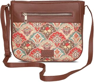 ZOUK Women's Vegan Handcrafted U Shaped Sling Bag Price In India