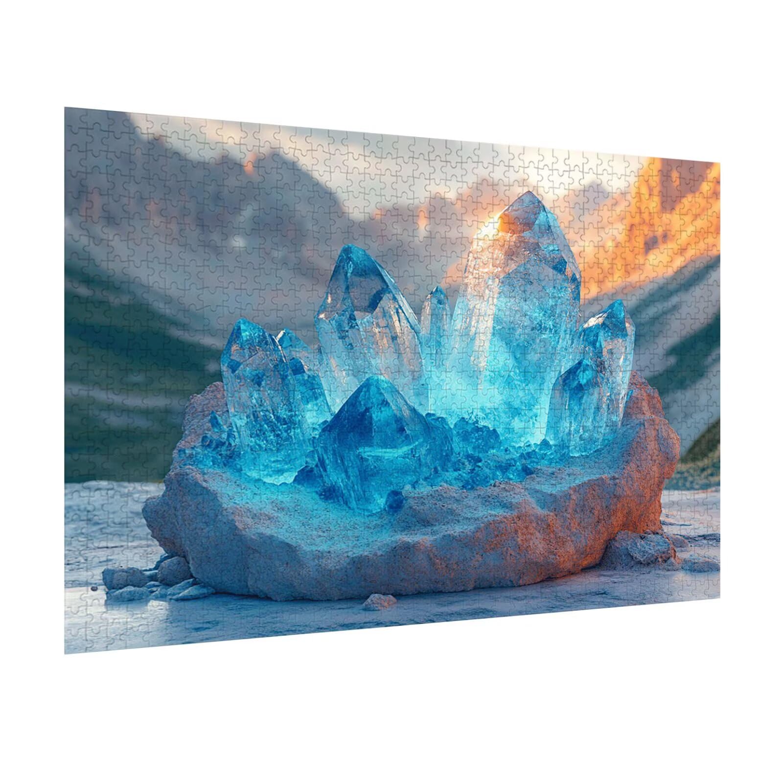 Puzzle 4000 Pezzi Cristallo Puzzle Classici per Gioco Familiare, n-790