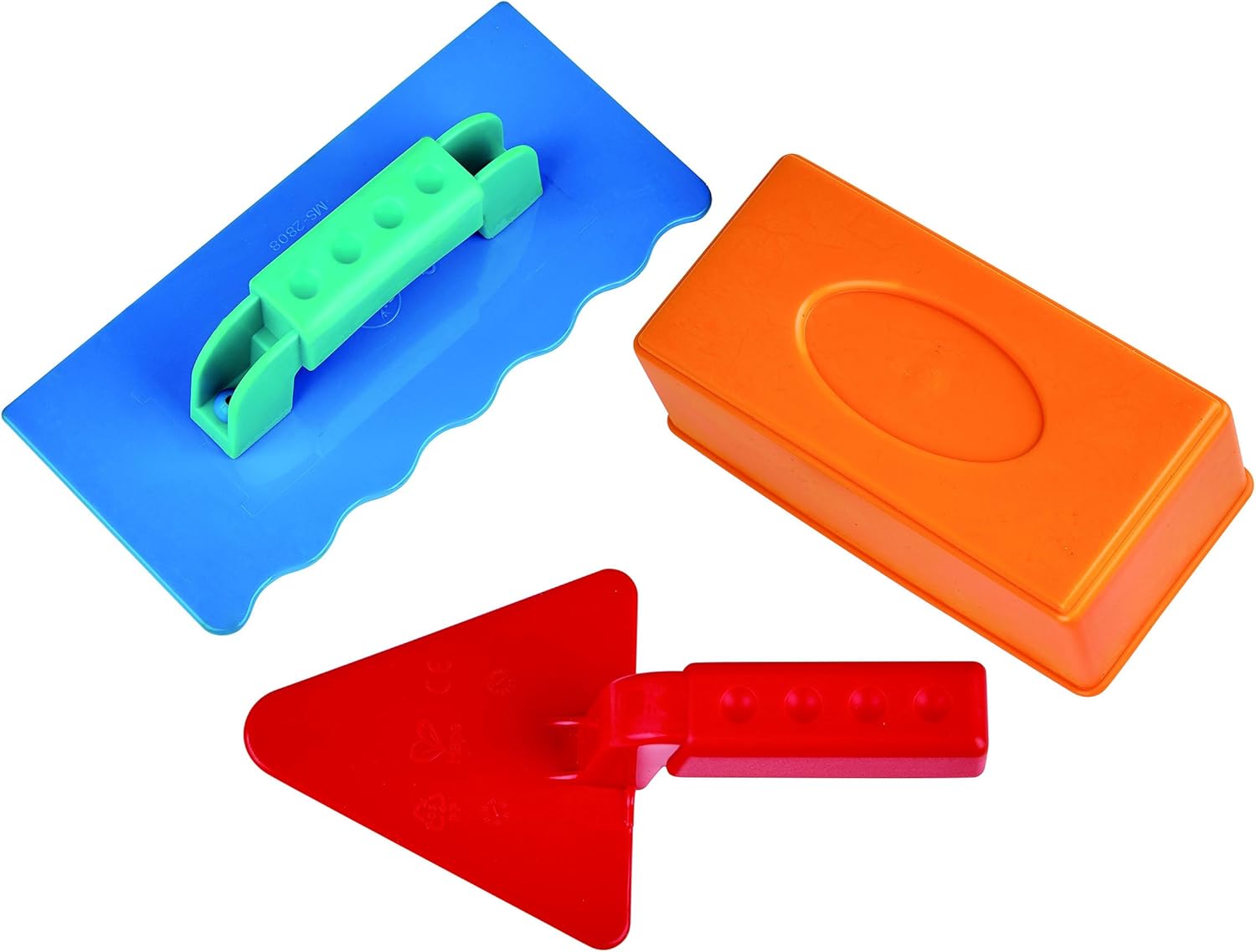 Hape Master Bricklayer Beach and Sand Toy Set Toys, Multicolor , Bold : Toys & Games