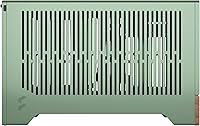 Vista 24 de Fractal Design Terra Jade - Panel frontal de madera de nogal - Factor de forma pequeño - Carcasa para juegos Mini ITX - Cable elevador PCIe 4.0