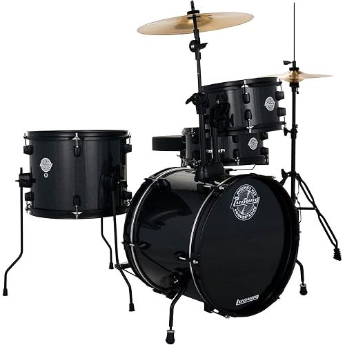 Ludwig Questlove Pocket Kit 4-piece Drum Set - Moon Dust