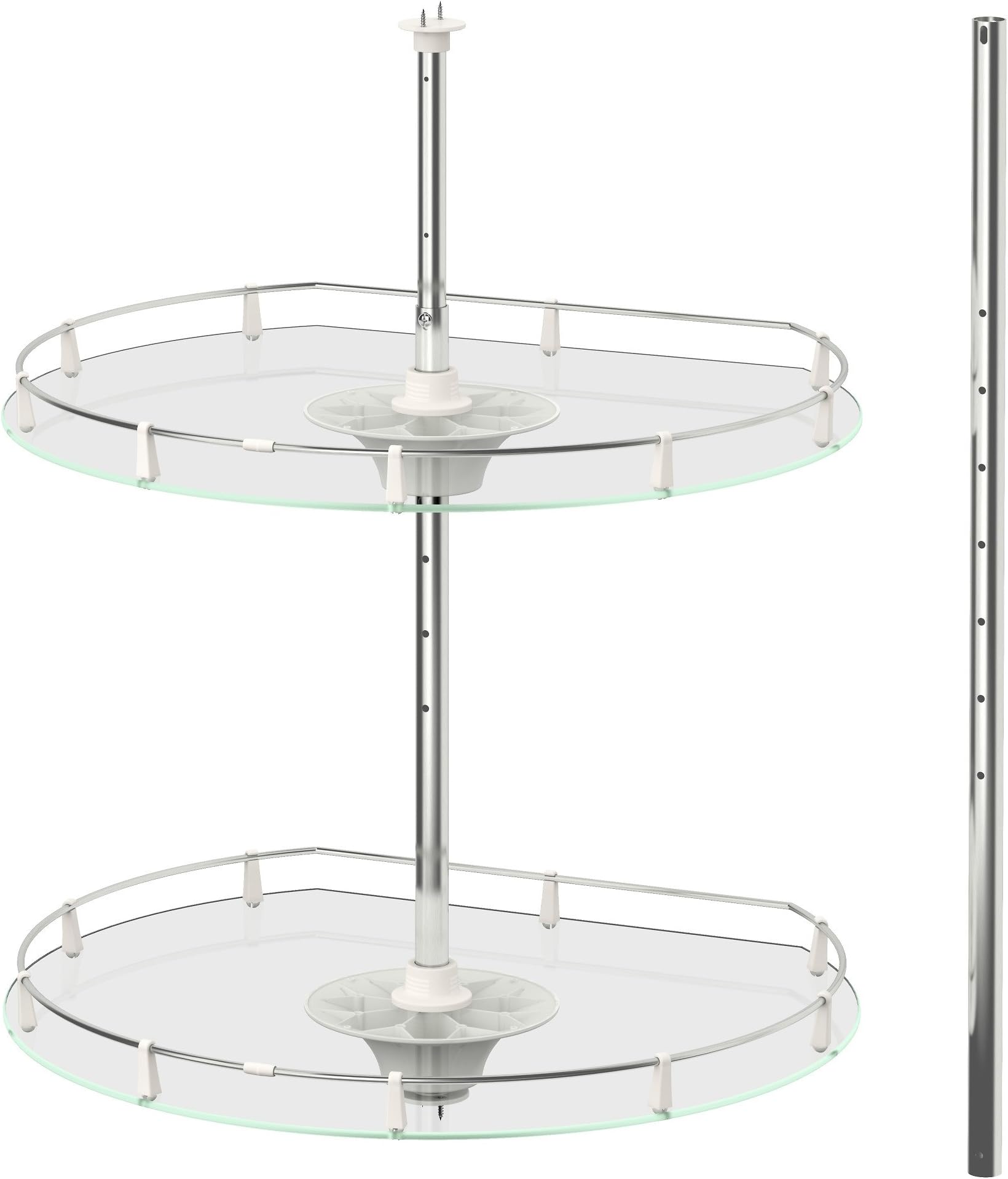 ZigZag Trading Ltd IKEA UTRUSTA - Wall corner cabinet carousel