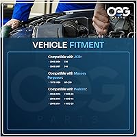 Vista 4 de OEG Parts Nuevo arrancador compatible con tractores JCB Perkins Diesel Engine 2873K405, 2873K624, 2873K625, AZE4173, 11131781, 2253149, IS1201