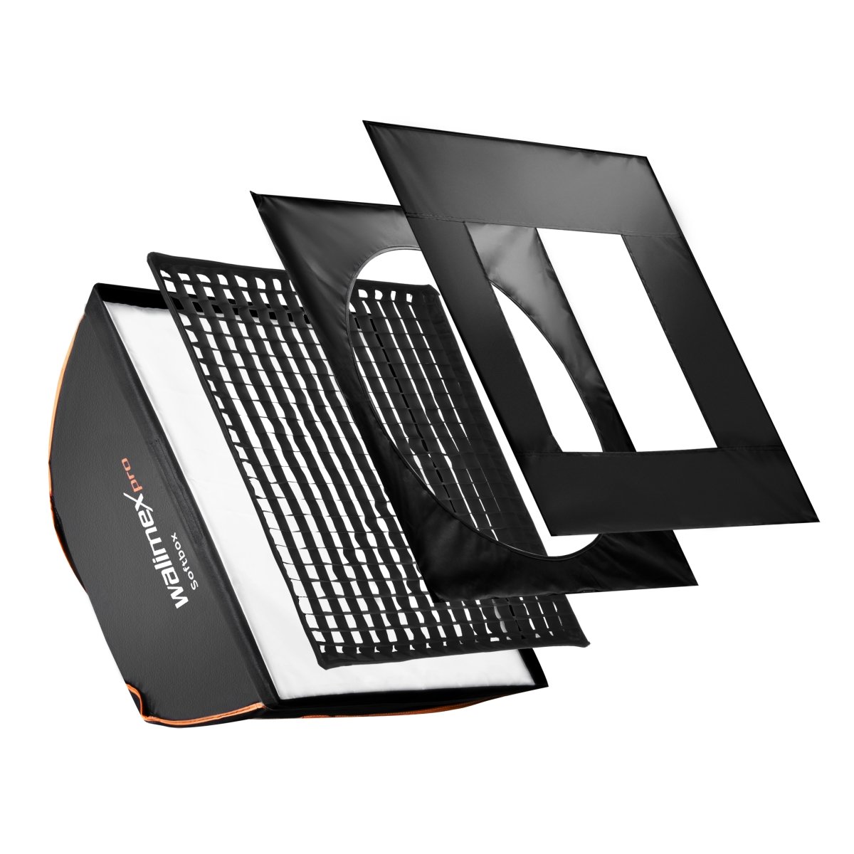 Walimex pro Softbox Plus Orange Line 60x60