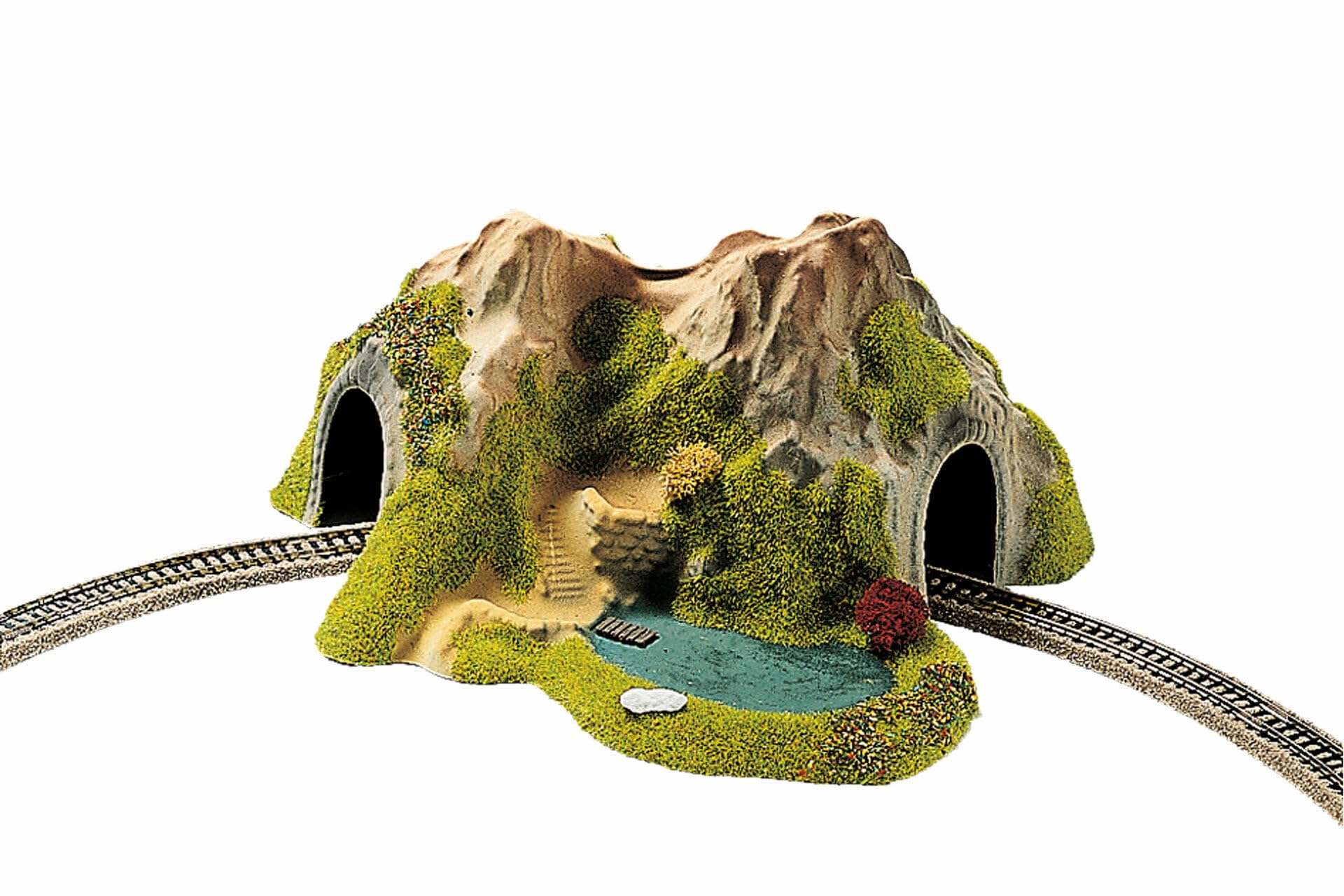 Noch 34660 25 x 25 cm Curved Tunnel Single Track Landscape Modelling