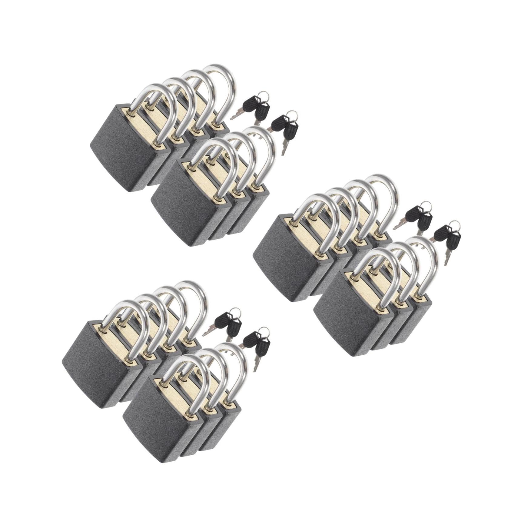 3 Set Lucchetto Per Valigia Piccolo Lucchetti Per Valigia Lucchetti Per Bagagli Portachiavi Per Ragazze Lucchetti Per Armadietti Per Borse Zaino Valigia Lucchetti Per 7 pezzi * 3