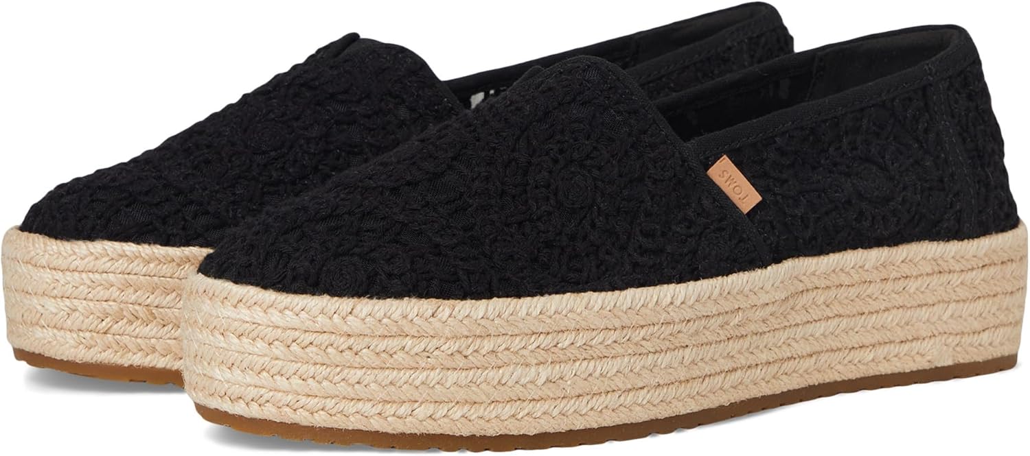 TOMS Women's Valencia Espadrille, Fabric Upper
