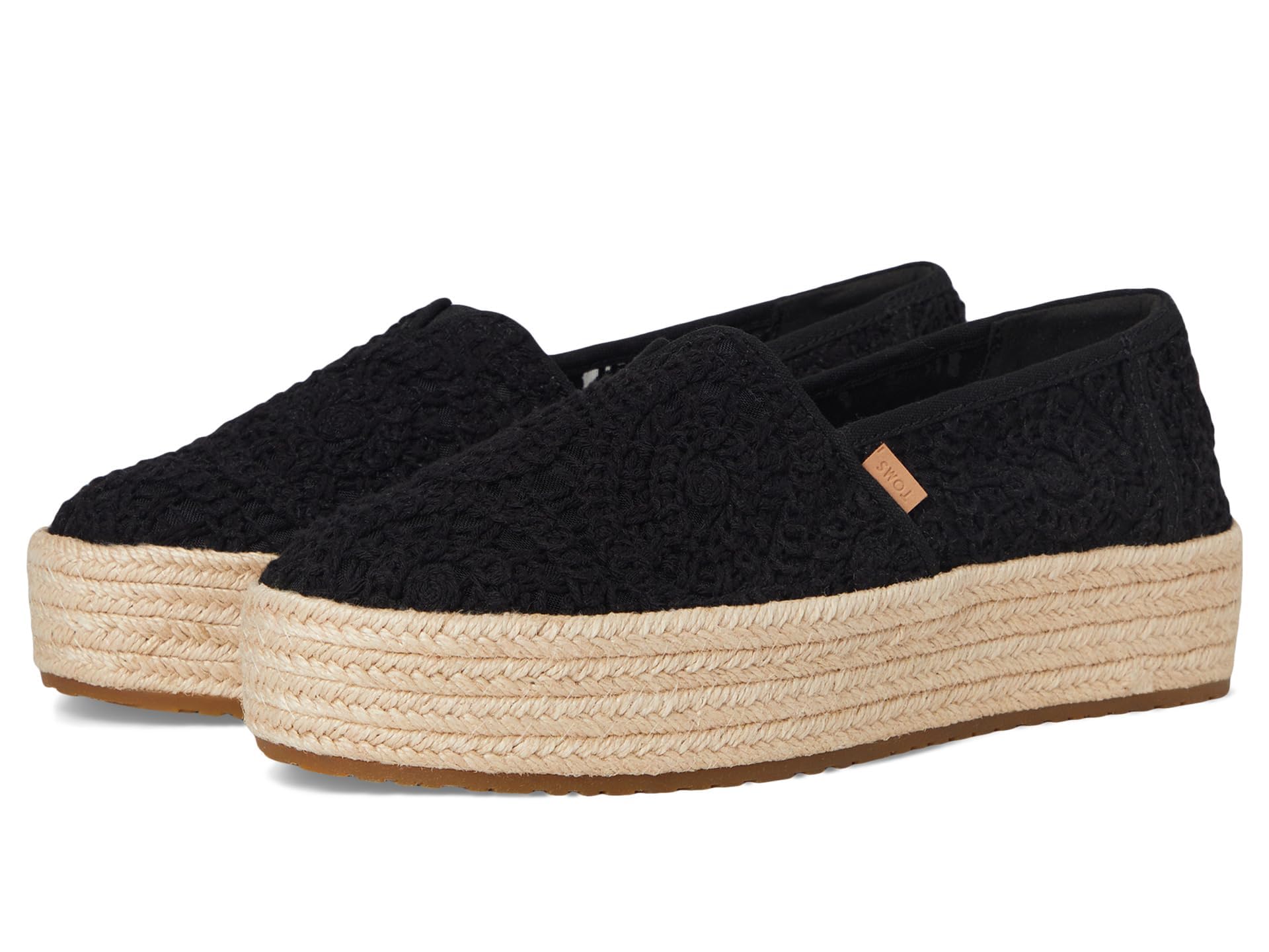 toms Women's Valencia Platform Espadrille, Textile Upper, OrthoLite Insole-picture-22