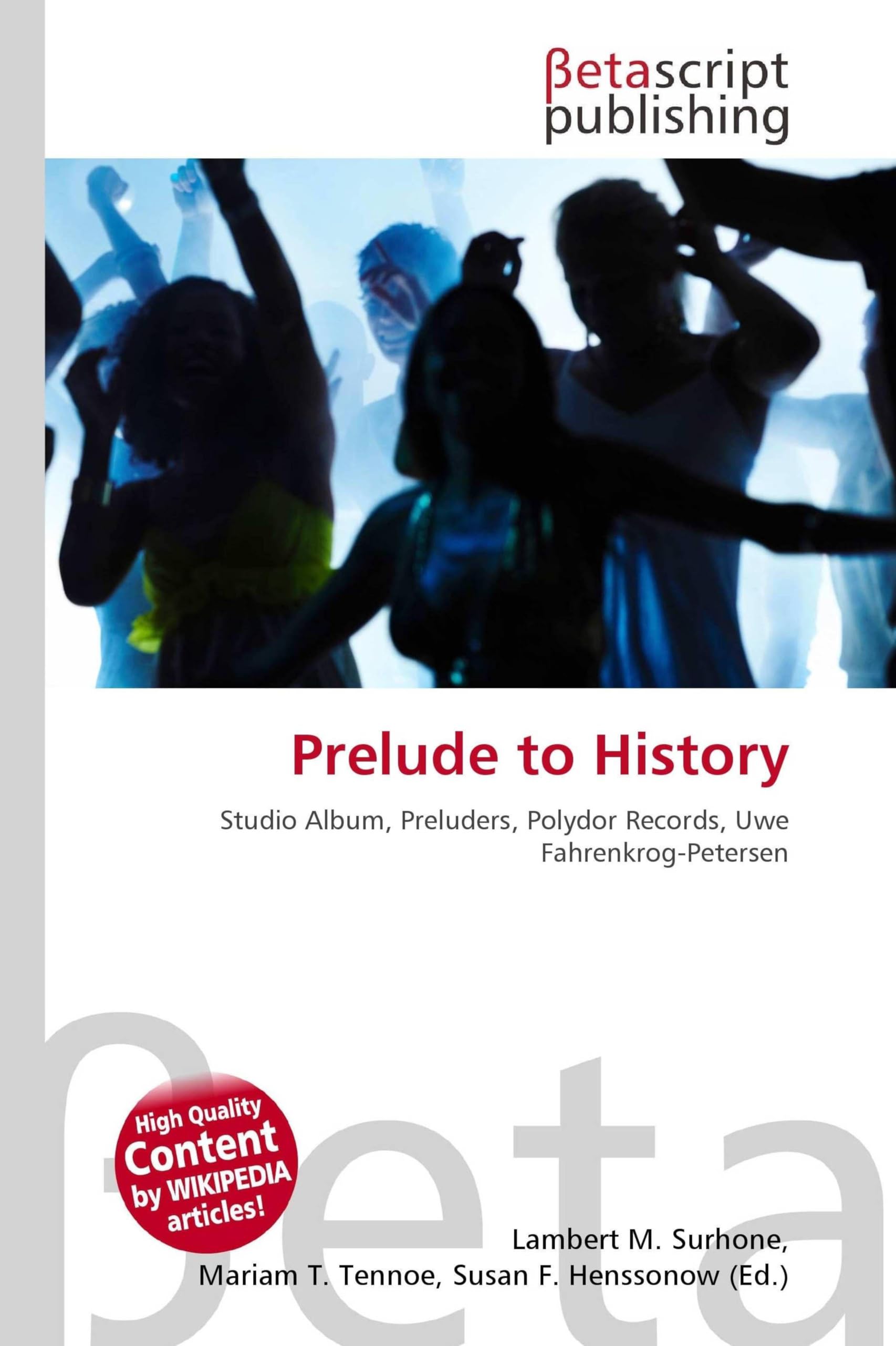 Prelude to History livre histoire culturelle et origines de l'Europe