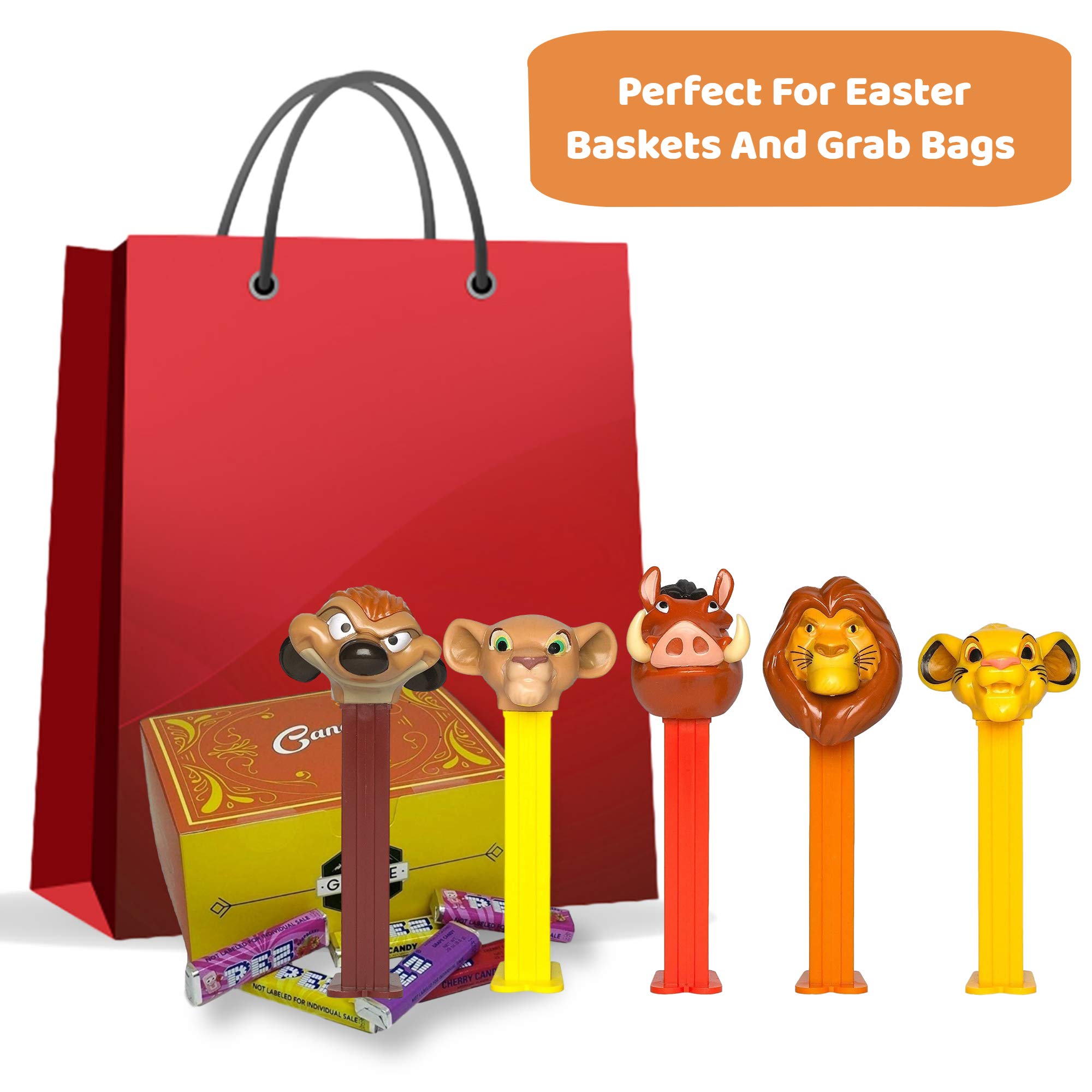 Buy Lion King Pez Candy Dispensers Set With EXTRA Pez Candy Refills
