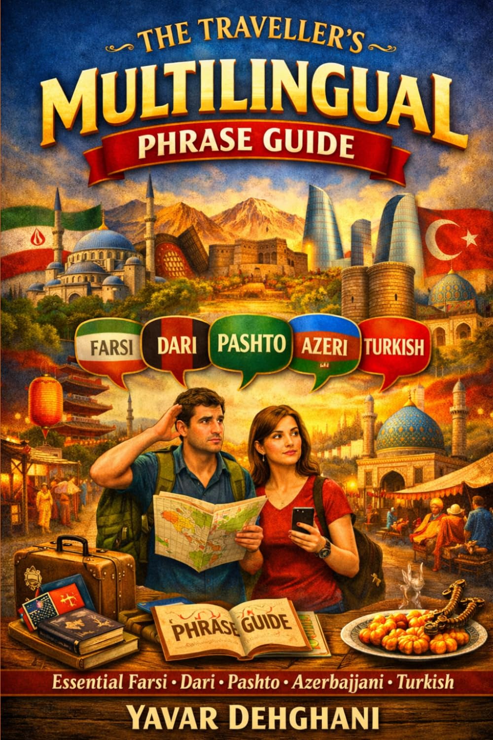 THE TRAVELLER'S MULTILINGUAL PHRASE GUIDE: Essential Farsi · Dari · Pashto · Azerbaijani · Turkish
