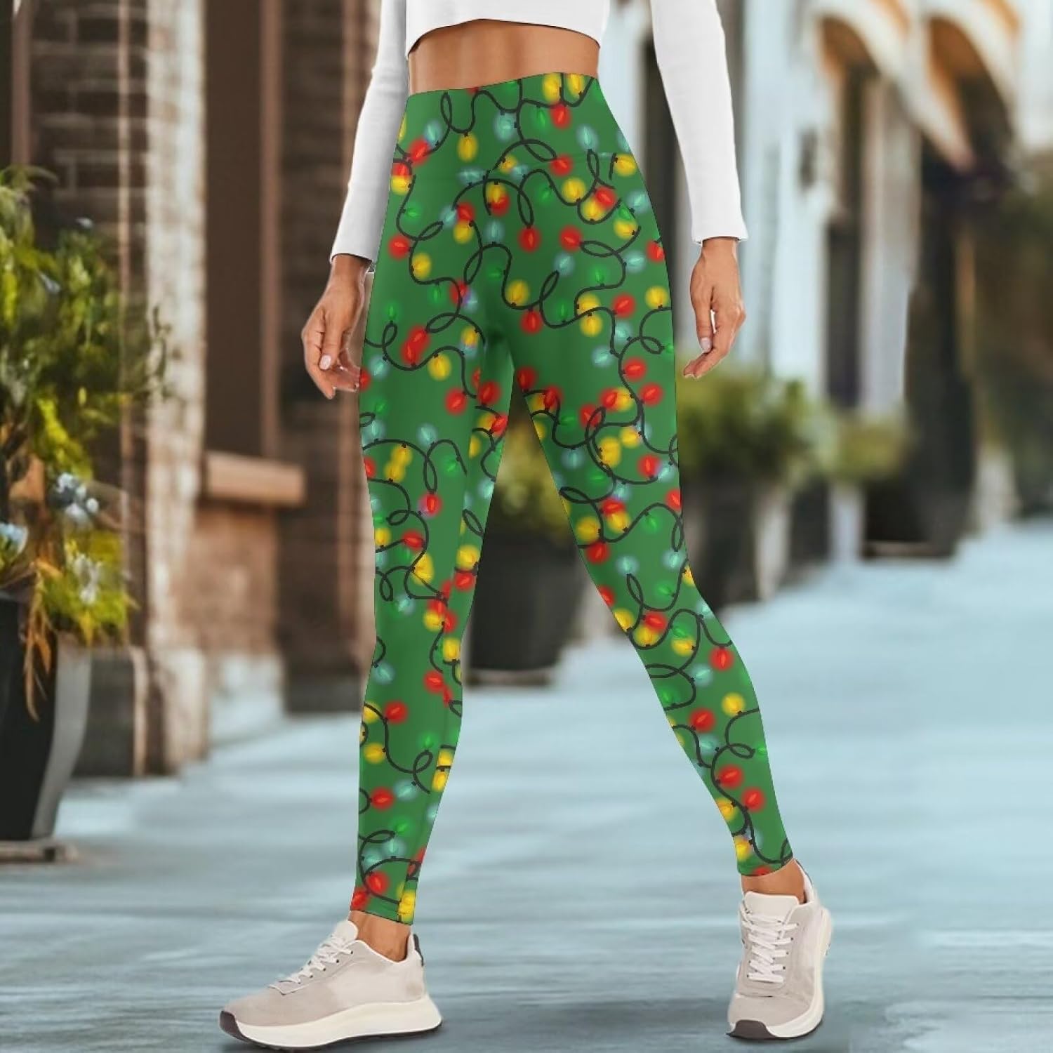 Workout Leggings with Pockets for Women Plus Size Stretch Yoga Pant XS-3XL Butt Lifting Leggings Full Length Tights