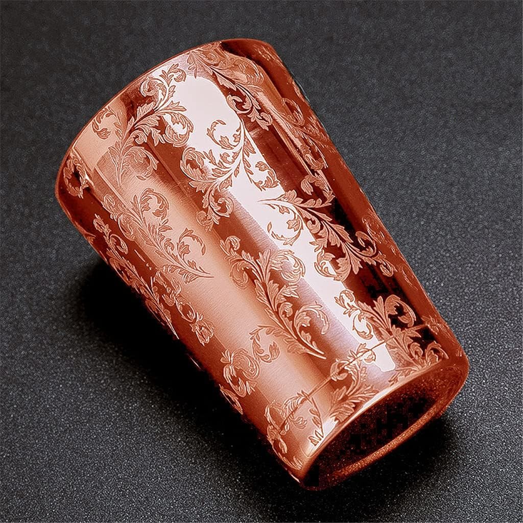 Cocktail Shaker Boston Stainless Steel Bar Tool Tin Cup With Engraving Etched Lavender