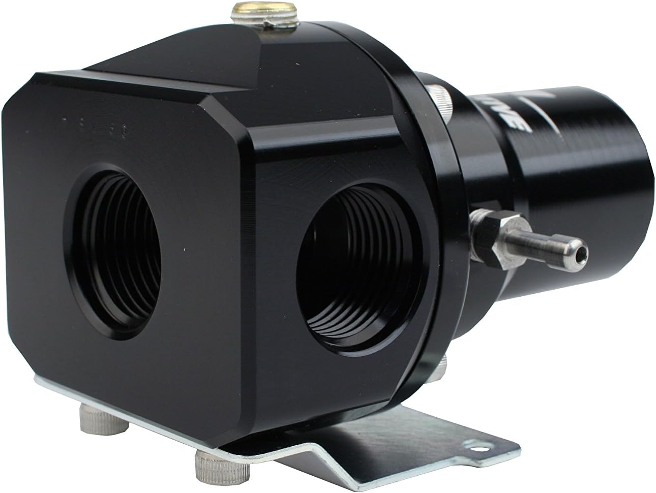 Aeromotive 13132 EFI Fuel Pressure Regulator, Adjustable 30-120 PSI, 0.500 Valve, 2x AN-10 inlets, AN-10 Bypass