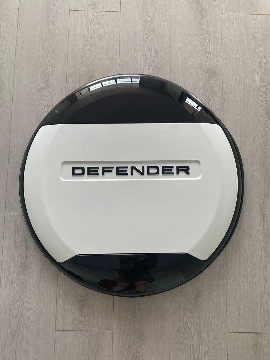 White Black Plastic Spare Tyre Tire Cover Fits for Defender 90 110 130 2 Door 4 Door 5Door 2020 2021 2022 2023 2024