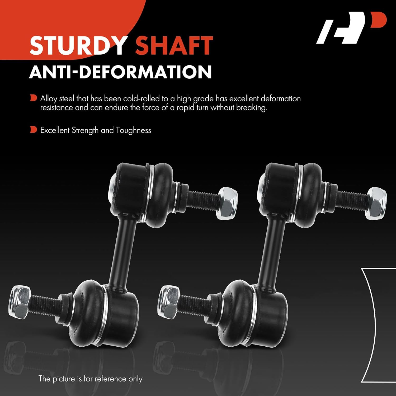 A-Premium 2 x Front Sway Bar Links Stabilizer Bar Links, Compatible with Honda Accord 2003-2007 & Acura TL 2004-2006