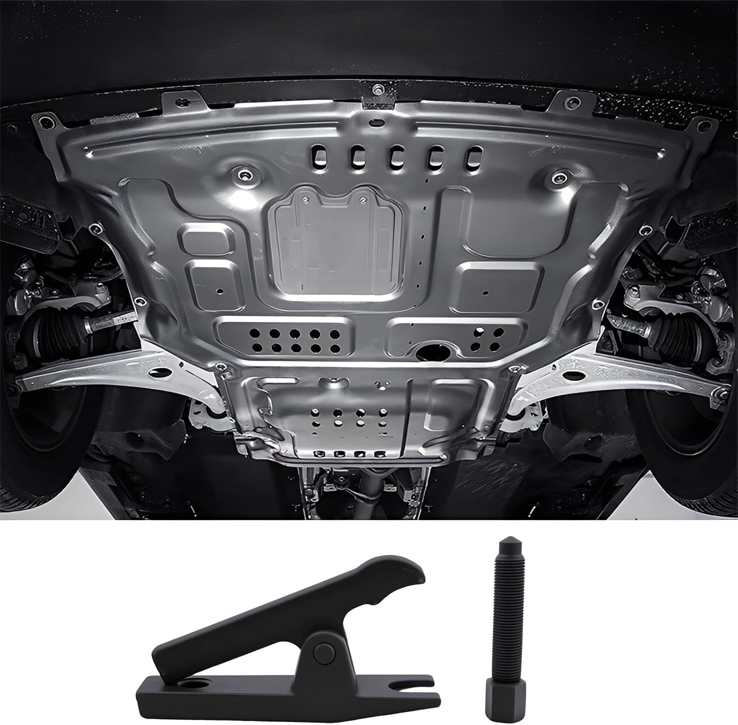 Ball Joint Separator Tool Heavy Duty Adjustable 1-1/2" to 1-7/8", Ball Joint Puller & Tie Rod Separator for Cars, Trucks & ATVs