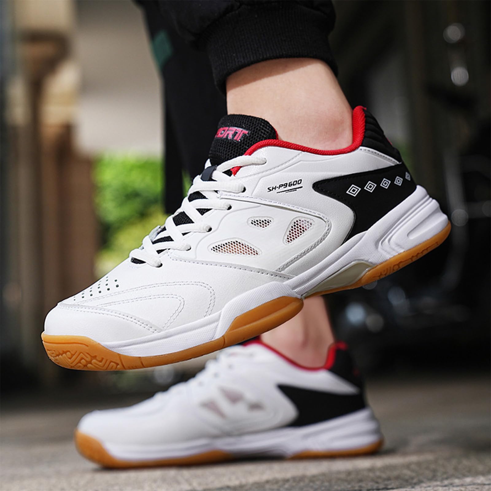 Zapatillas de Tenis y bádminton para Hombre y Mujer, Antideslizantes para Entrenamiento Interiores y Exteriores, Adultos