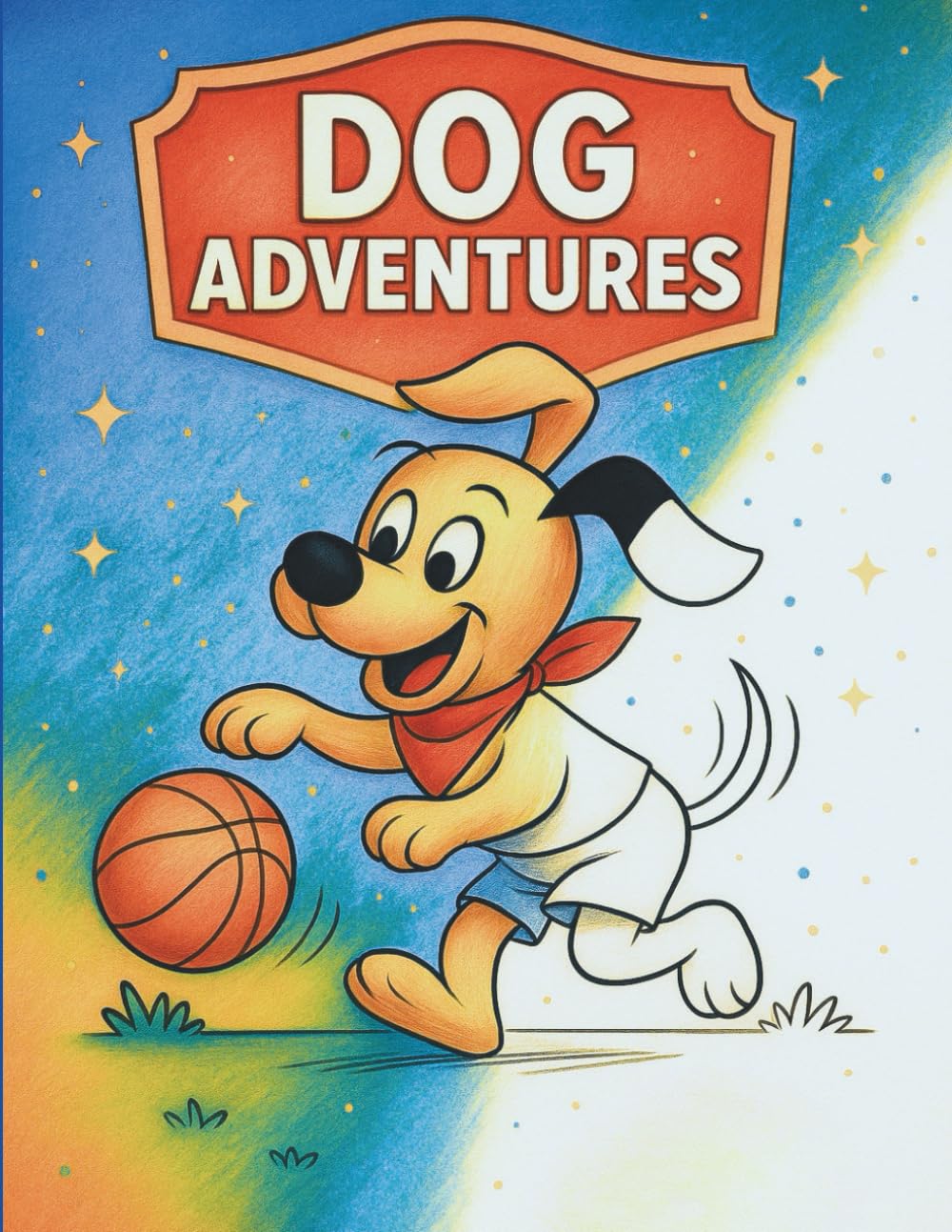 Dog Adventures: A Coloring Book Journey with the World’s Best Friend!: Relax together with 50+ cheerful illustrations — perfect for screen-free family time (Animal Adventures Coloring Book)