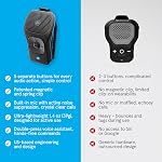 noxgear 39g Wearable Bluetooth Speaker, Magnetic Mini Clip-On, Waterproof Up to 15 Hours Playtime | Clip On Bluetooth, Wearable Speaker with Microphone, 100ft Range