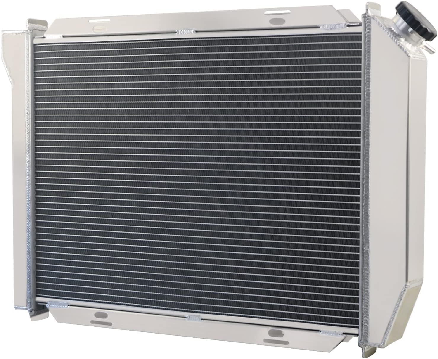 Aluminum Radiator for 1967 1968 67 68 Ford Galaxie 500 Thunderbird LTD Country Sedan 6.4L 7.0L 5.0L V8 Gas Base XL 4 Row Core Cross Flow Radiators