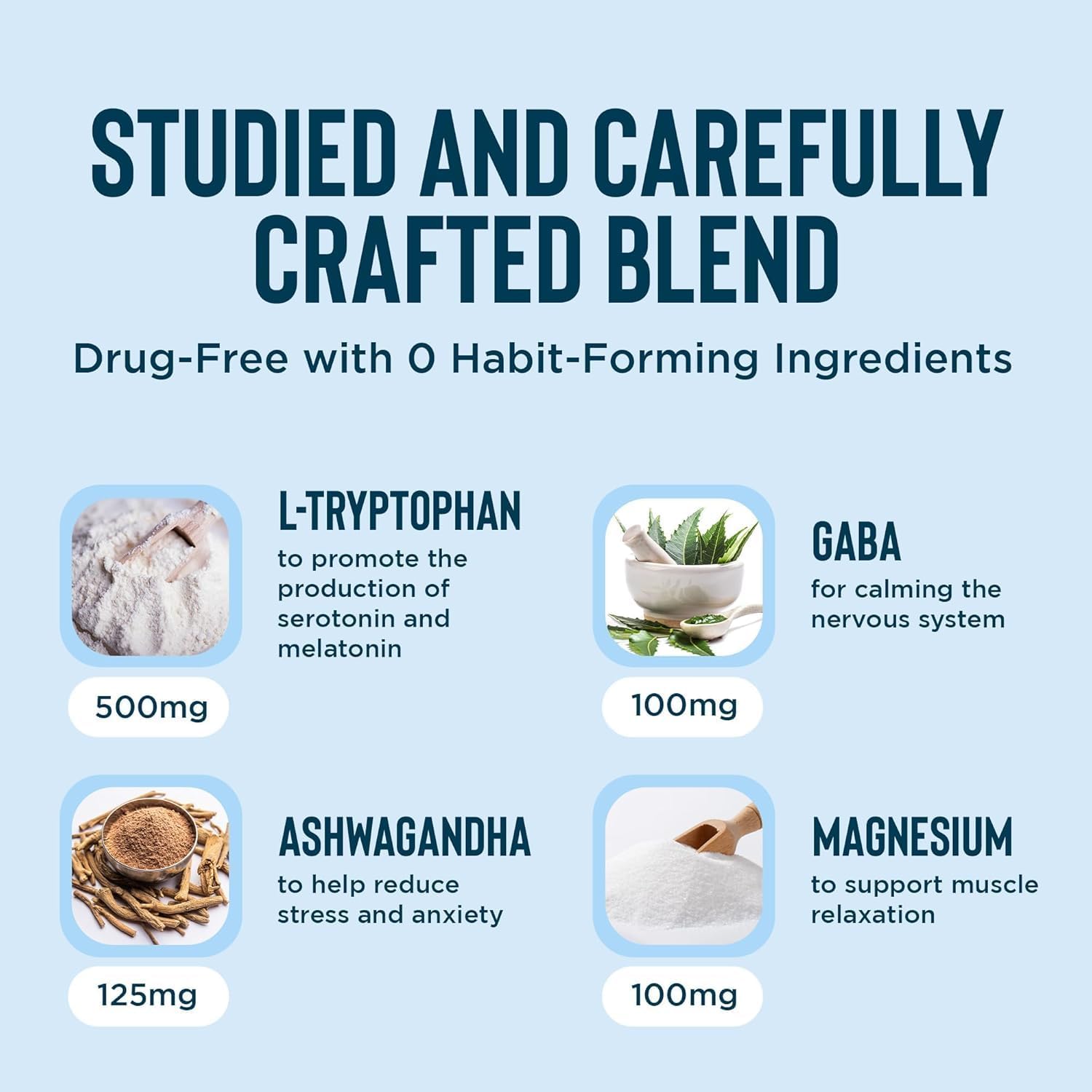 Relaxium SleepQuick & Calm Gummies, 144 Count, 5mg Melatonin, Magnesium, Ashwagandha, Non-Habit Forming, 72-Day Supply, Travel-Friendly - Image 5