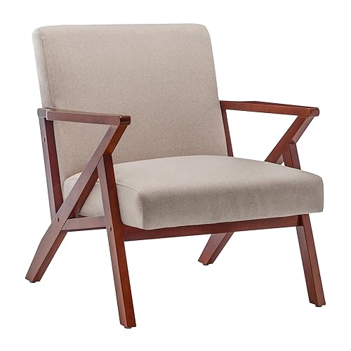 Convenience Concepts Take a Seat Cliff Accent Armchair Mid-Century Modern