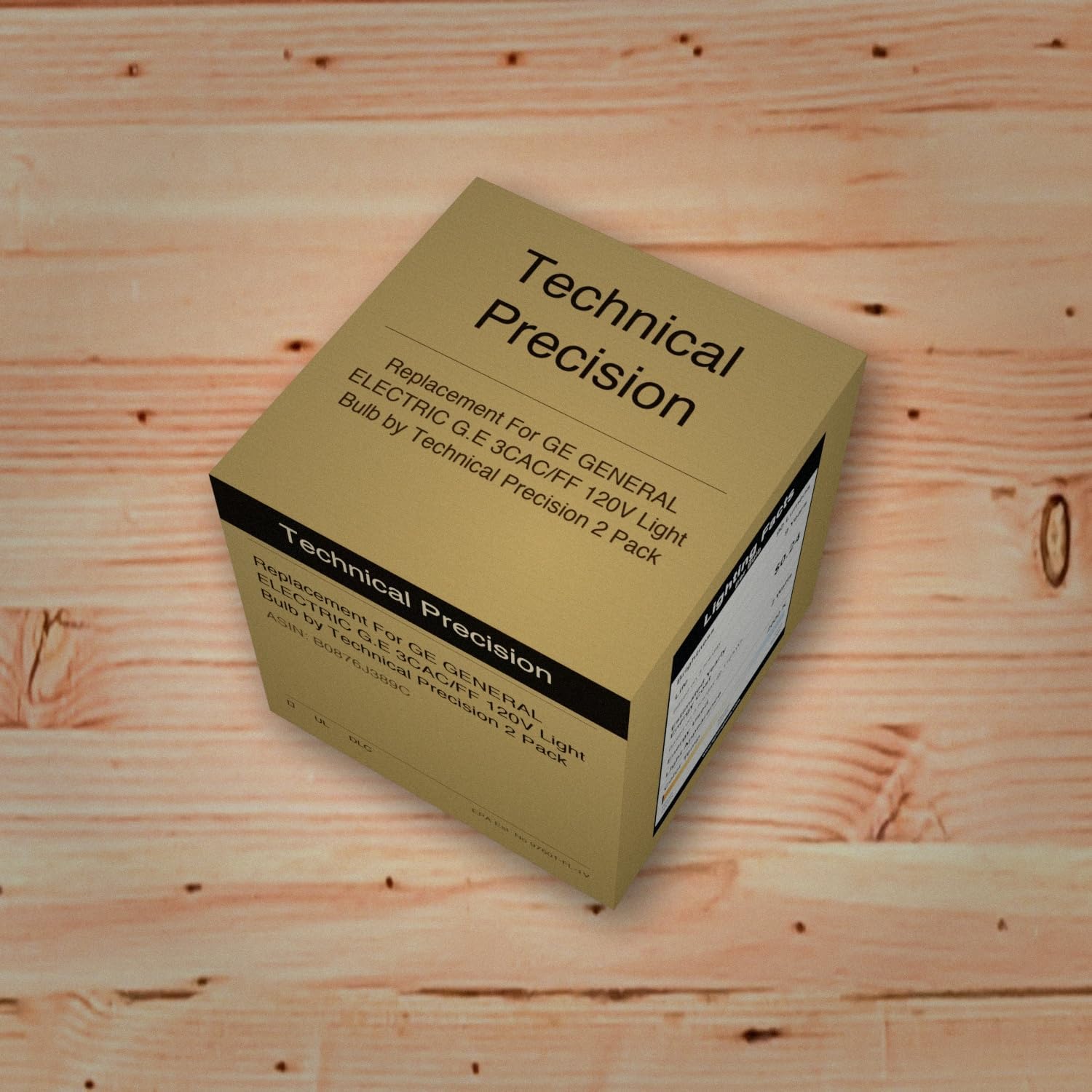 Technical Precision Replacement for GE General Electric G.E 3CAC/FF 120V Light Bulb 2 Pack