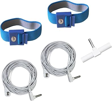 LandKissing Grounding Bracelet for Sleep & Grounding Therapy| Blue 2PK