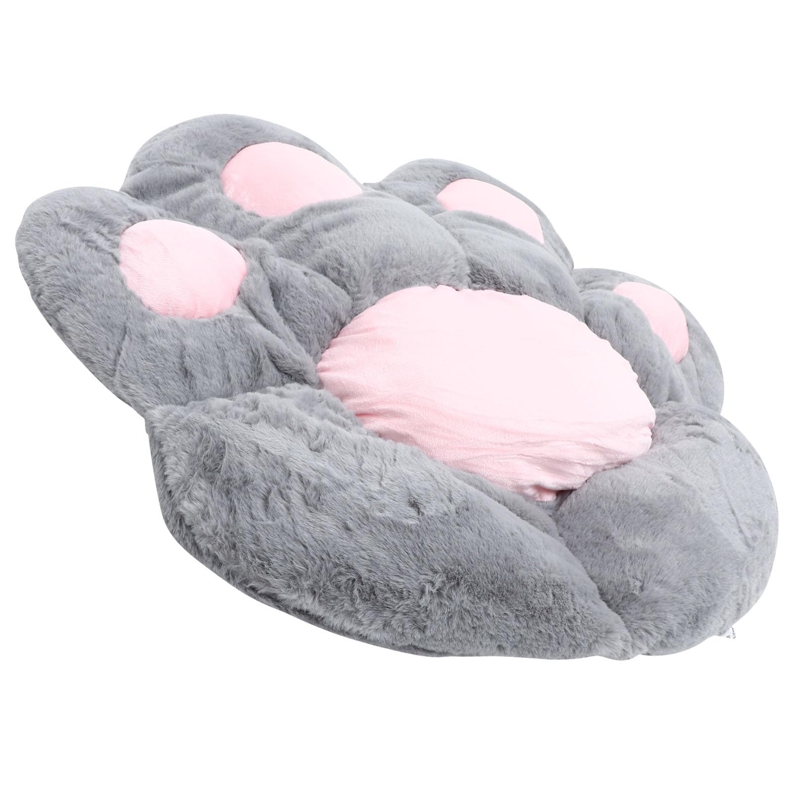 Coussin de siège patte de chat anti mal de dos Ipetboom gris spatial - 8