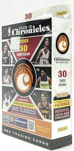 Miniatura 2 de 2020-21 Panini Chronicles NBA Basketball Hanger Box 30 Cards