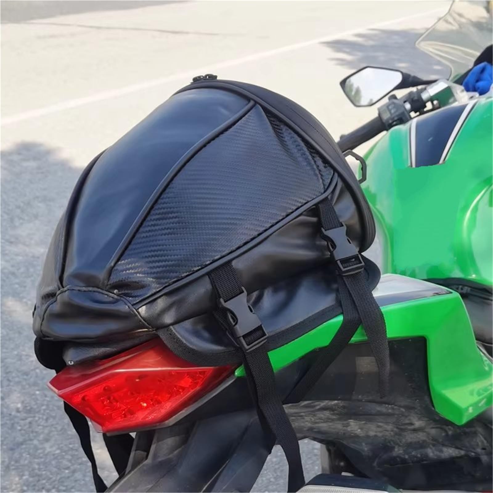 Borsa Moto Borsa Posteriore Per Moto Sportiva Per Bagagli Sella Moto Scooter Borsa Posteriore Per Bici Borsa Sella Moto(Waterproof version)