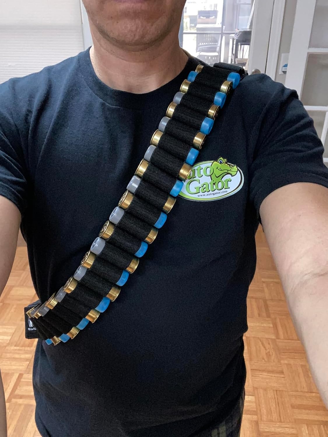 Shotgun Shell Bandolier/56 Rounds /2 Packs