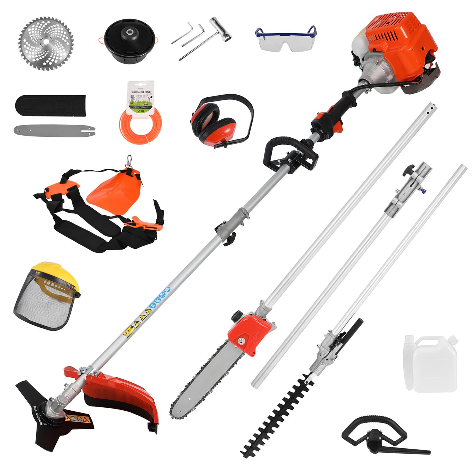 ADA プロジーザス　Ｌ　NEW Amazon.com : New-Type 5 in 1 Gas Weed Eater 52cc 2-Stroke