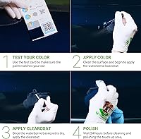 Vista 41 de TouchUpDirect C7S Wolf Gray - Brocha de retoque compatible con Kia Exact Match - Kit esencial