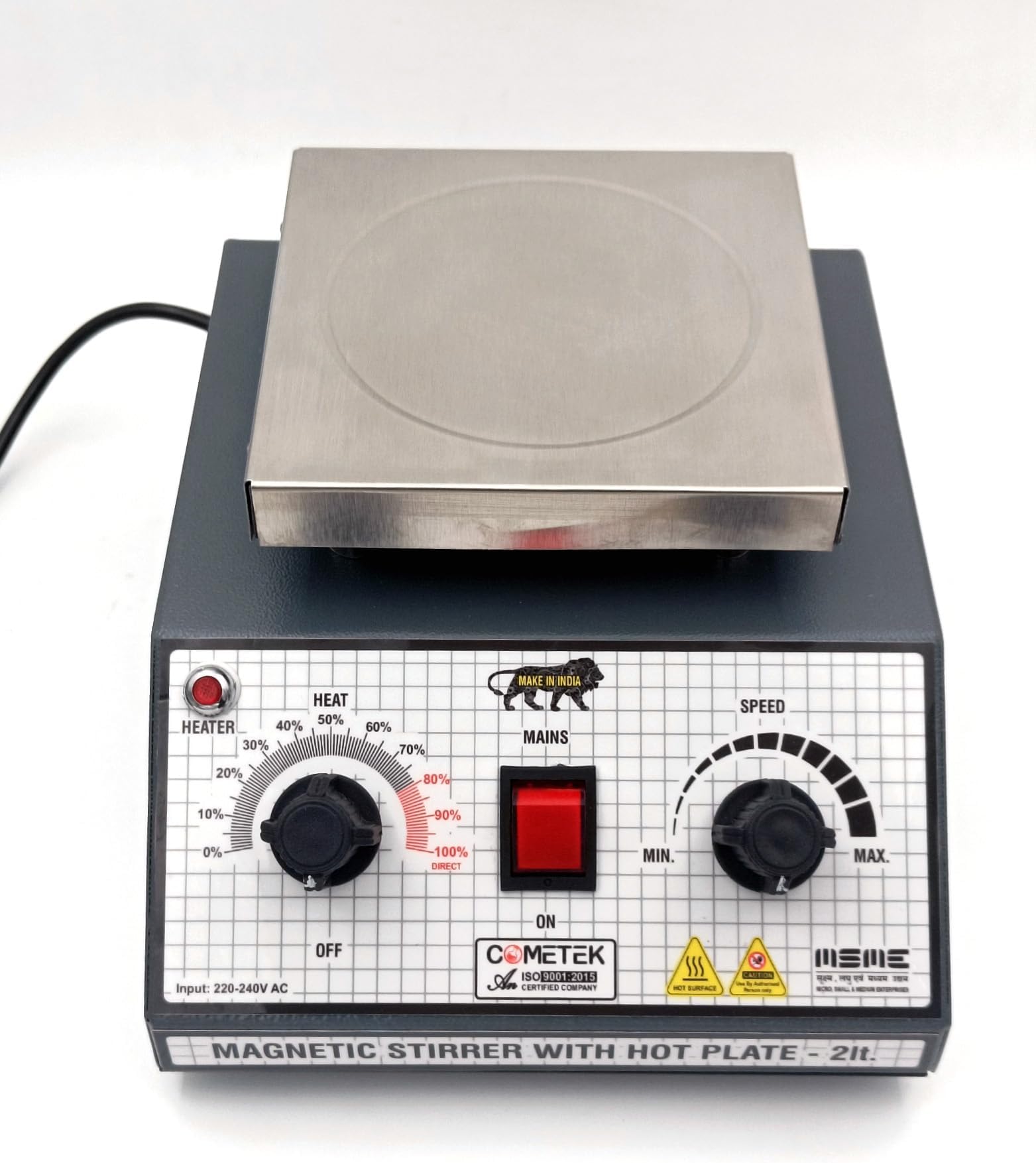 BEXCO Magnetic Stirrer With Hot Plate and rotor : Amazon.in: Industrial ...