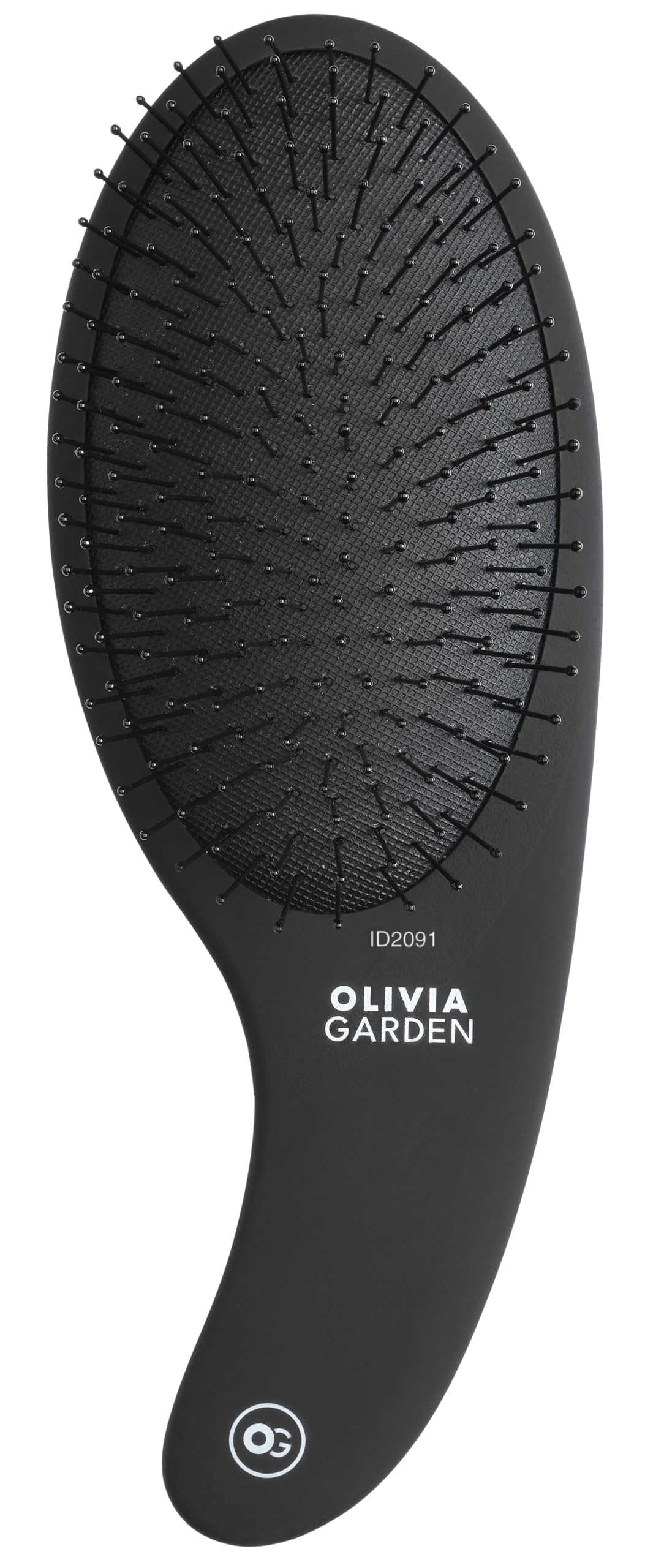 OLIVIA GARDEN Expert Care Curve Nylon Bristles Matt - Black