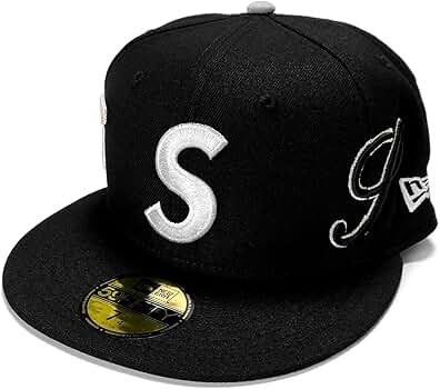 Supreme Multi S Logo New Era 黒 3/8 Supreme Multi S Logo New Era (SS25) - $54