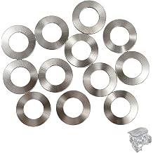 12PCS Alternator/Generator Pulley Shim Kit,Compatible with Most Cars, Trucks, Corrosion-Resistant, Easy Installation, Perfect Replacement Parts for Engine Accessory Drive Systems