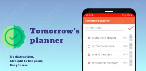 Tomorrow's planner - simple planner