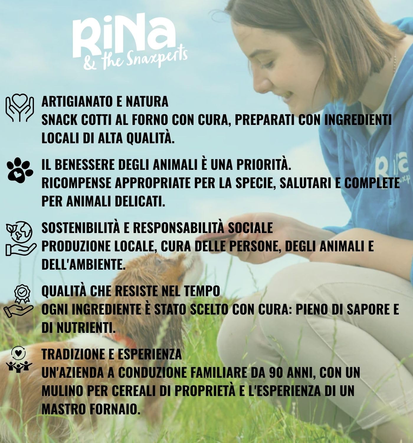 RiNa Beefy Boost snack morbidi per cani manzo, carota, trippa 3 x 300 g