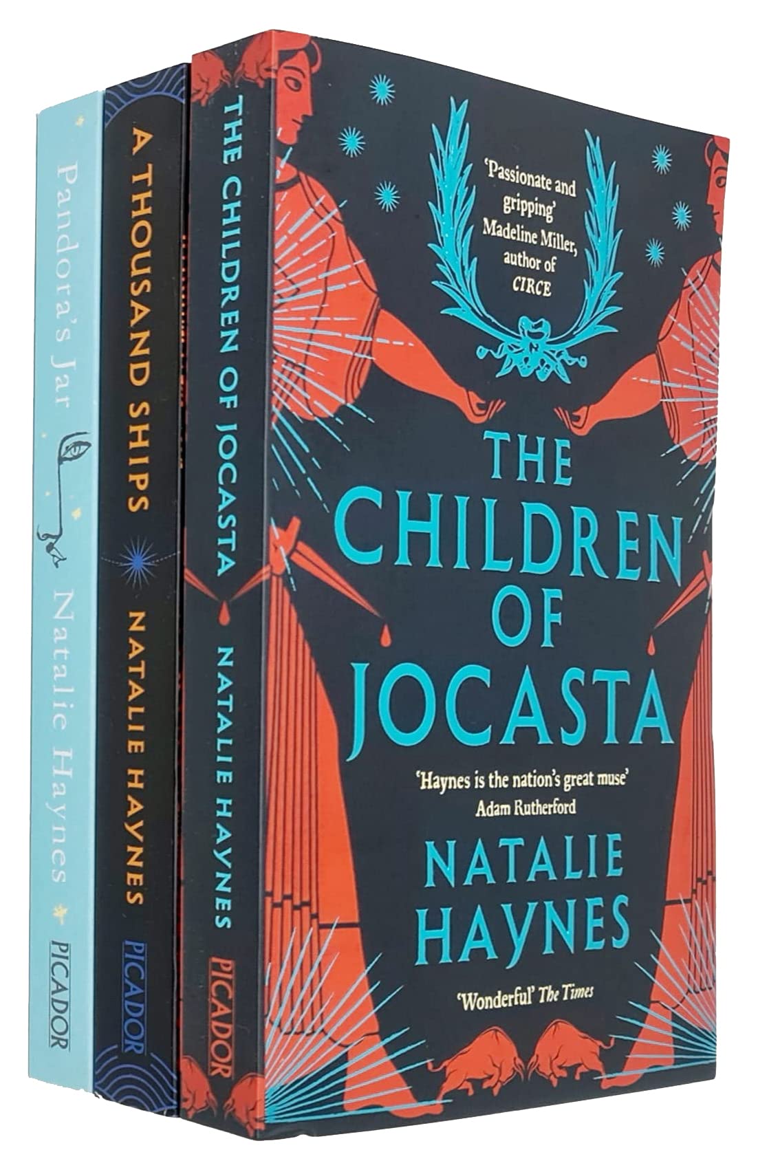 Natalie Haynes Collection 3 Books Set (A Thousand Ships, Pandora's Jar, The Children of Jocasta)
