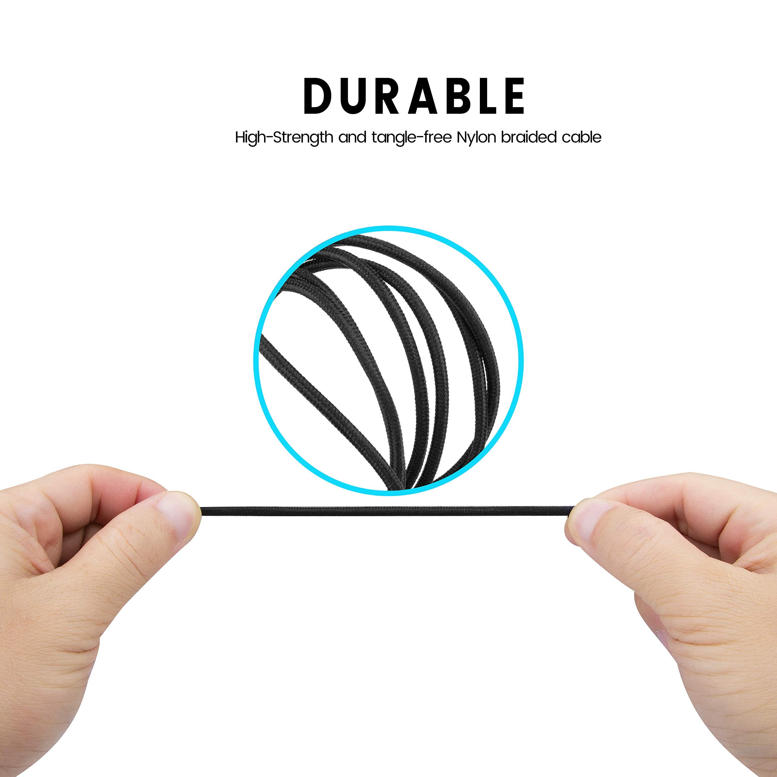 Cavo Sostitutivo Per Cuffie Logitech G633/G933 - 2m, Intrecciato, Con Microfono - Foto 10