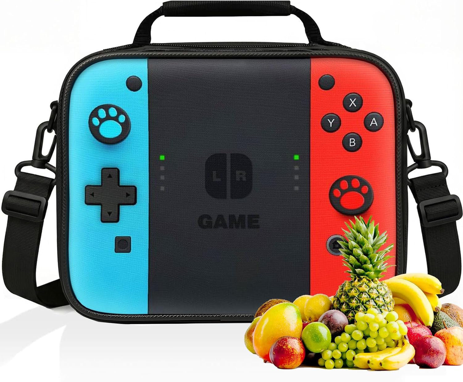 Insulated Lunch Box Boys Girls Game