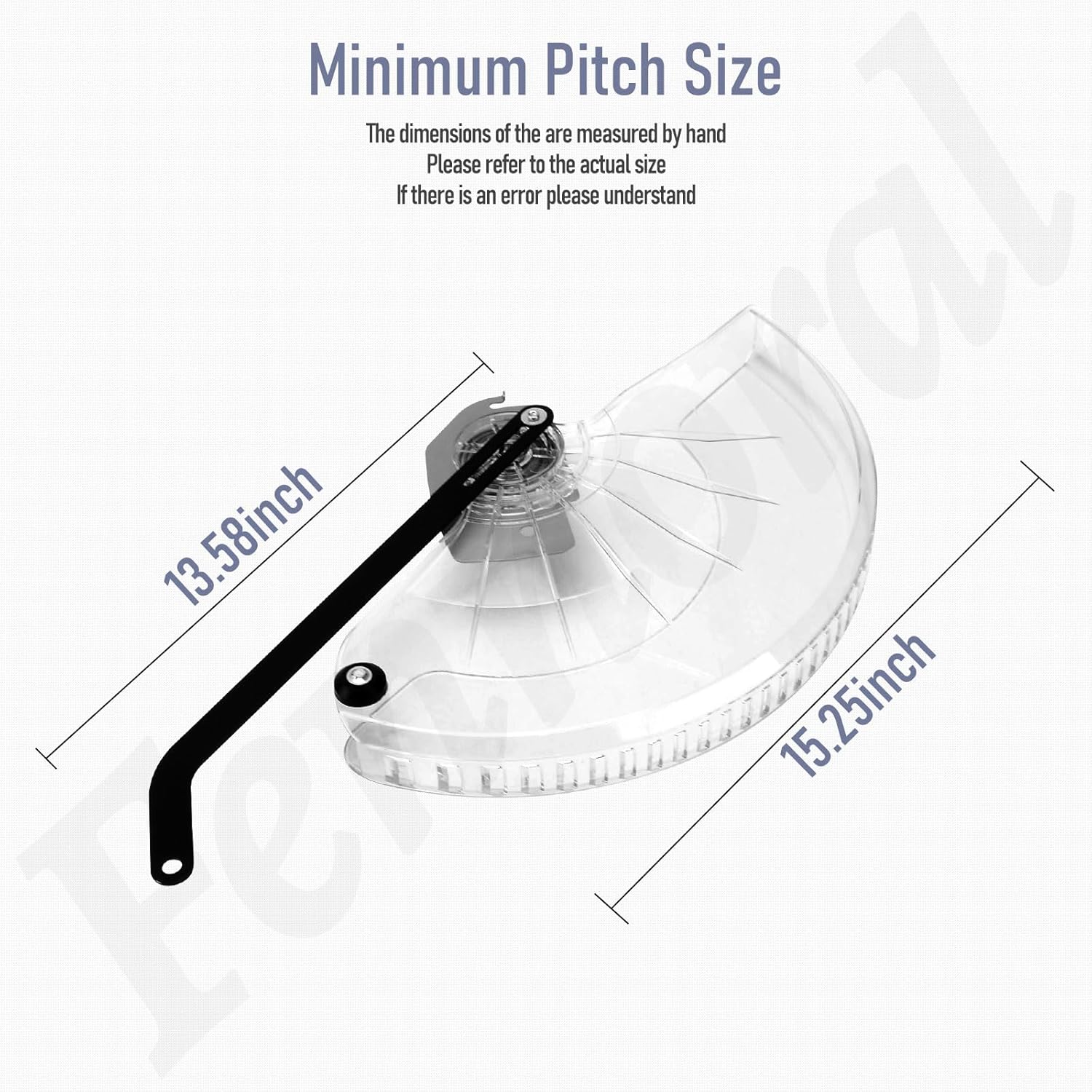 089240023710 Miter Saw Blade Guard Replacement Compatible with Ryobi TSS121T, TSS120L, TSS121, 12" Miter Saw - Lower Blade Guard 089041016704 089240023707