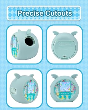 Silicone Case Compatible with Punirunes Interactive Digital Toy - Protective Sleeve with Lanyard (Case Only) - Teal