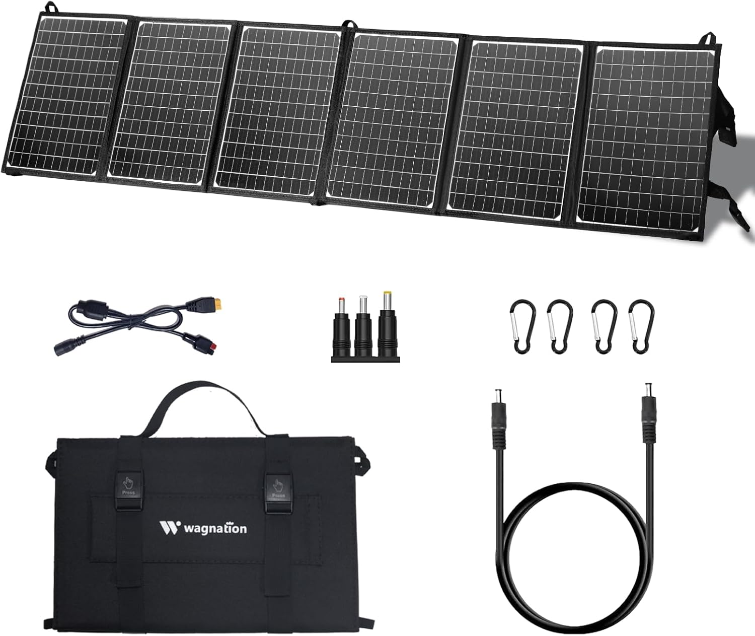 ソーラーパネル 60W 太陽光パネル 小型 QC3.0/PD45W 急速充電対応 折りたたみ式 太陽光発電パネル USB出力/DC出力 Anderson/XT60 ケーブル付き 太陽光発電 防水 防塵 軽量 ソーラーチャージャー 逆流防止 ボータブル電源用 キャンプ用 災害時 スマホ充電 iPhone&Samsung対応