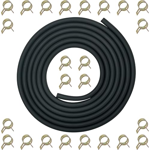 YAMAKATO 10 Feet 3/16 Inch ID Fuel Line Hose for Small Engines Mini Bike